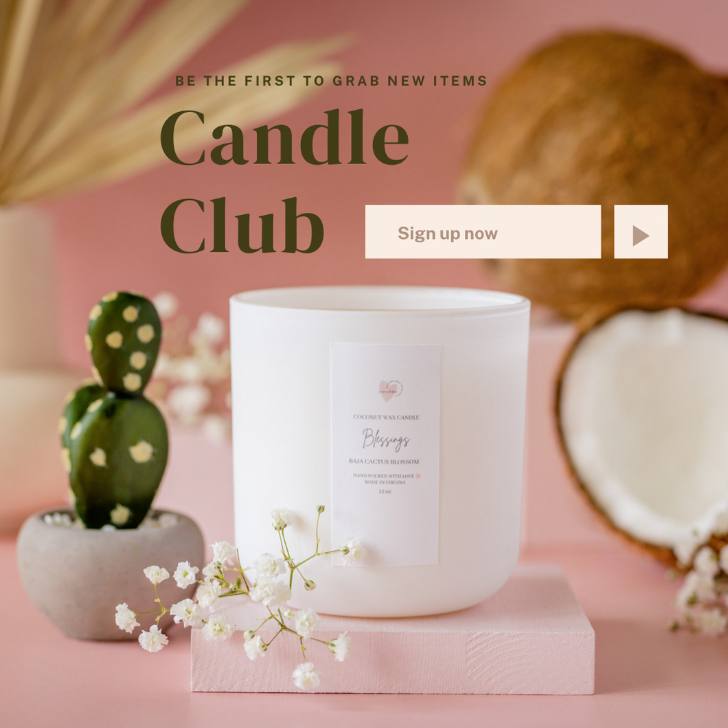Self-Care Candle Club Subscription